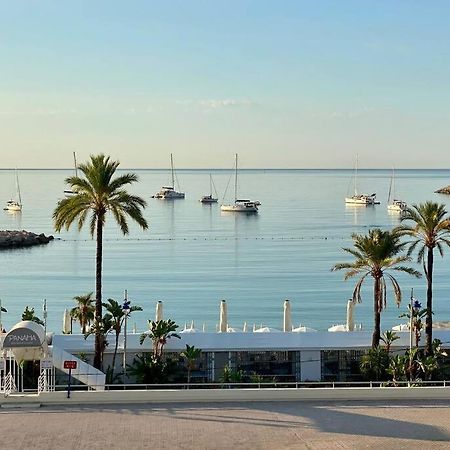 Le Garavan-Vue Mer-Plage-Clim-Terrasse Menton Exteriör bild